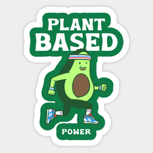 Plant Based Power Sticker